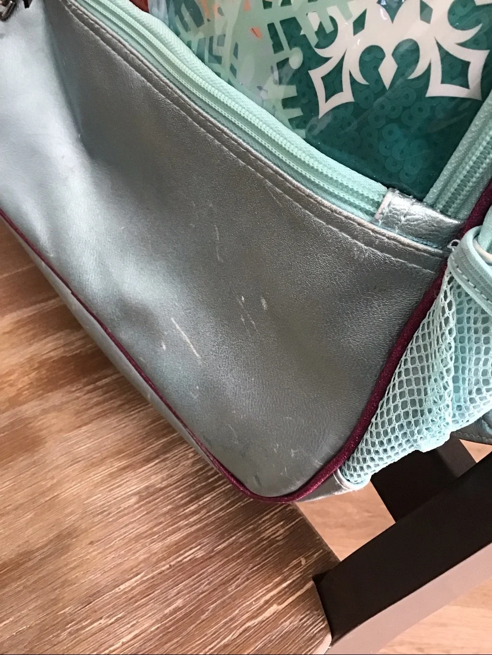 Large!! 2014 RARE Disney Store Frozen senior backpack Anna and Elsa